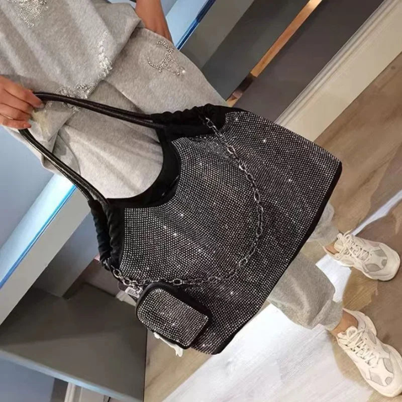 Luxury Big Handbags Women Bags Designer Crossbody Bags for Women New Purses And Handbags High Quality Diamond Tote Bag Bolsa