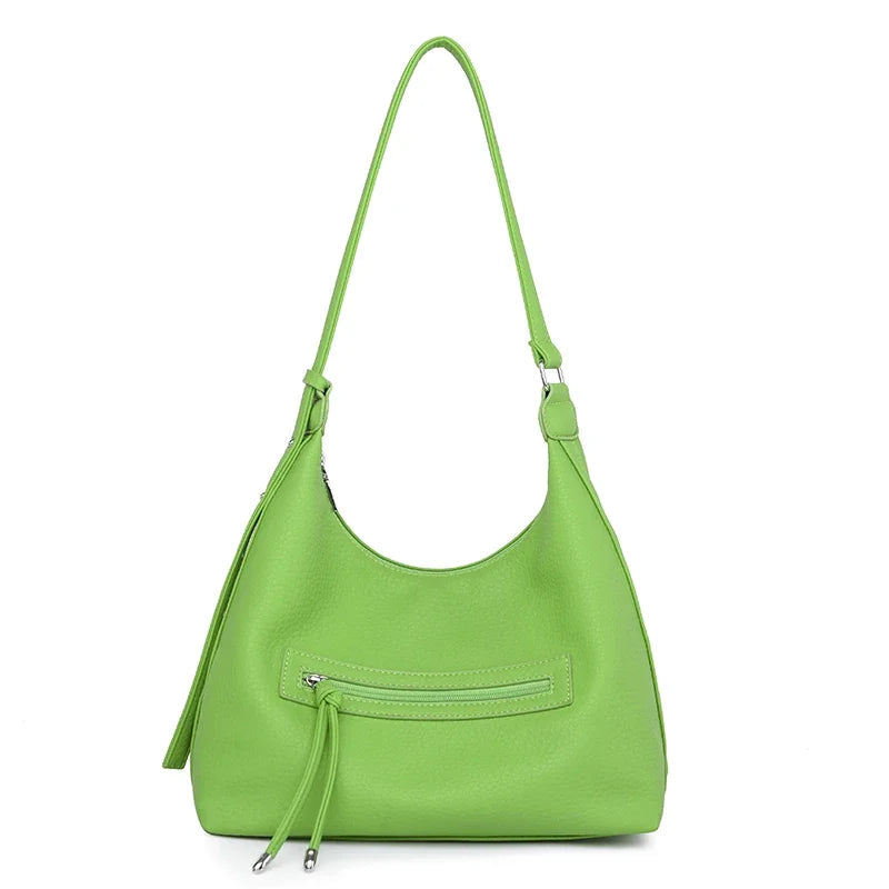 Luxury Brand Bag Leather Tote Handbag 2023 Casual Shoulder Bag Elegant Crossbody Bag for Women Large Capacity Shopper Bolsa Sac