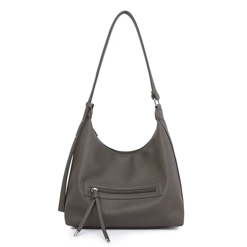 Luxury Brand Bag Leather Tote Handbag 2023 Casual Shoulder Bag Elegant Crossbody Bag for Women Large Capacity Shopper Bolsa Sac