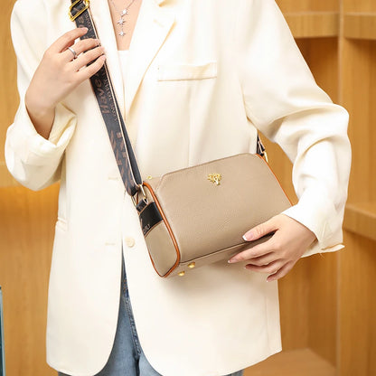 Luxury Brand Cow Leather Women Handbags Designer Shoulder Crossbody Bags For Women 2022 Fashion Genuine Leather 3 Layer Tote Sac