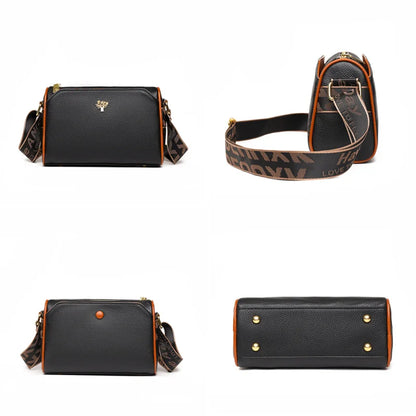 Luxury Brand Cow Leather Women Handbags Designer Shoulder Crossbody Bags For Women 2022 Fashion Genuine Leather 3 Layer Tote Sac