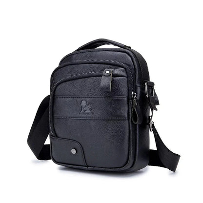 Luxury Brand Genuine Leather Men Messenger Large Capacity Crossbody Bag Designer Men's Shoulder Bags Male Handbag
