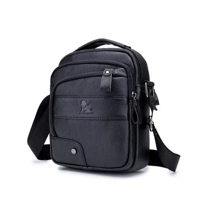 Luxury Brand Genuine Leather Men Messenger Large Capacity Crossbody Bag Designer Men's Shoulder Bags Male Handbag