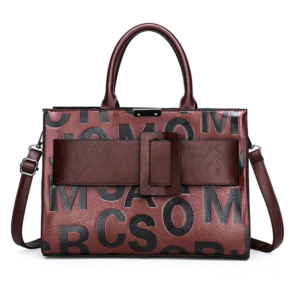 Luxury Brand Handbags and Purses Women 3 Pcs/sets Designer Shoulder Messenger Bags for Ladies Casual Totes Crossbody Shopper Sac
