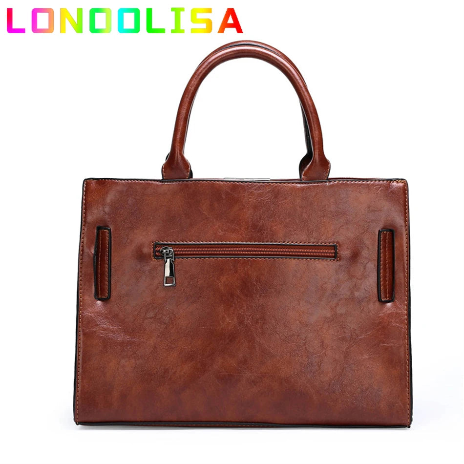 Luxury Brand Handbags and Purses Women 3 Pcs/sets Designer Shoulder Messenger Bags for Ladies Casual Totes Crossbody Shopper Sac
