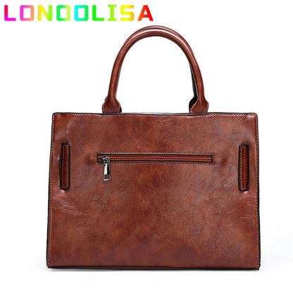 Luxury Brand Handbags and Purses Women 3 Pcs/sets Designer Shoulder Messenger Bags for Ladies Casual Totes Crossbody Shopper Sac