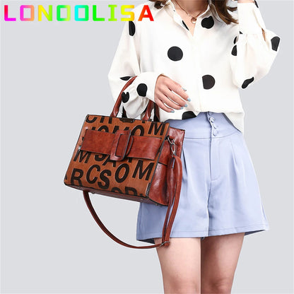Luxury Brand Handbags and Purses Women 3 Pcs/sets Designer Shoulder Messenger Bags for Ladies Casual Totes Crossbody Shopper Sac