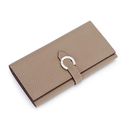 Luxury Brand Ladies Genuine Leather Long Wallets Fashion Female Cowhide Clutch Bag Card Holder Women Coin Purse Chic Phone Bags