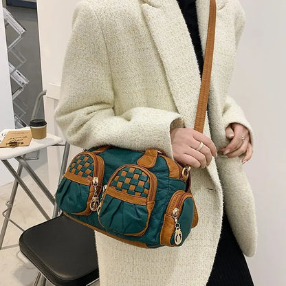 Luxury Brand Soft sheepskin Shoulder Bag High Quality Female Shopping Bag Fashion Women's Totes Bags Autumn Winter Lady Handbags
