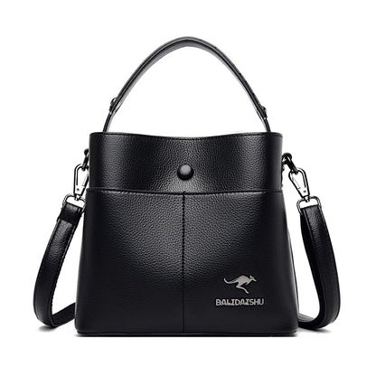 Luxury Brand Women Shoulder Bags High Quality PU Leather Bucket Tote bag Fashion Ladies Handbags Designers Female Crossbody Bag