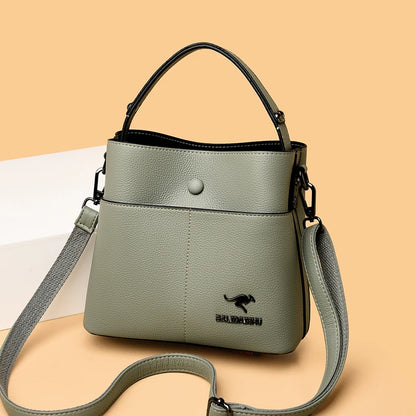 Luxury Brand Women Shoulder Bags High Quality PU Leather Bucket Tote bag Fashion Ladies Handbags Designers Female Crossbody Bag