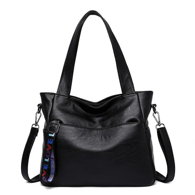Luxury Casual Tote Women Bag High Quality Leather Ladies Hand Bags for Women 2021 Shoulder Bag Big Crossbody Bags Sac A Main