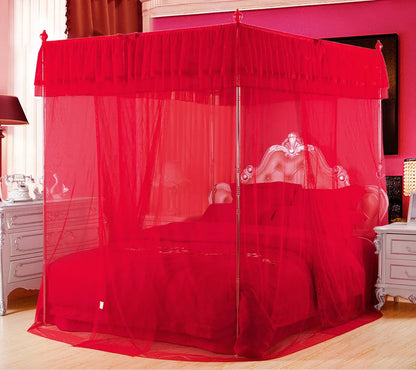 Luxury Chinese Brand mosquito net mosquito bar Repellent bed curtain with  frame Wedding romantic mosquito net bed linings set