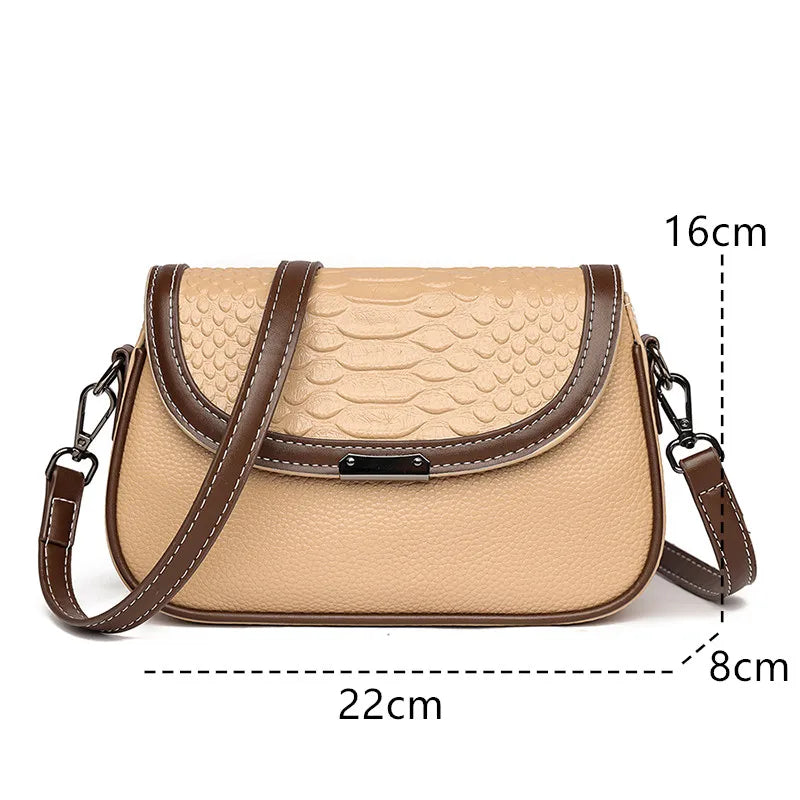 Luxury Crocodile Genuine Leather Crossbody Shoulder Bags For Women 2023 Women's Bags Handbags High Quality Female Messenger Tote