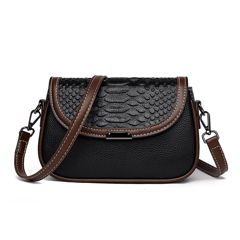 Luxury Crocodile Genuine Leather Crossbody Shoulder Bags For Women 2023 Women's Bags Handbags High Quality Female Messenger Tote