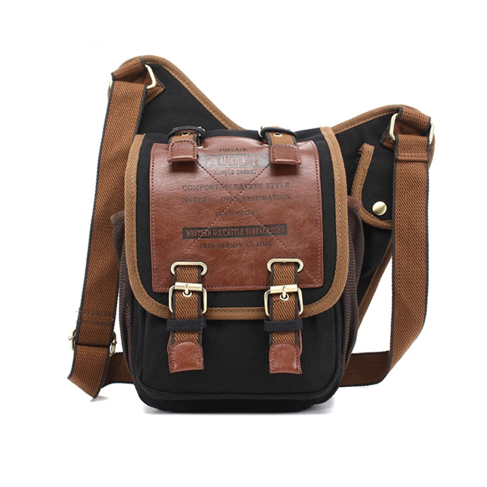 Luxury Designer Canvas Sling Bag For Men Military Messenger Chest Backpack Women Cross-Body Tactic Shoulder Waist Pack