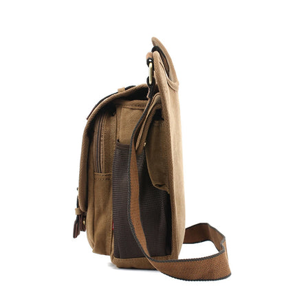 Luxury Designer Canvas Sling Bag For Men Military Messenger Chest Backpack Women Cross-Body Tactic Shoulder Waist Pack