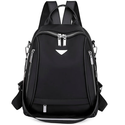 Luxury Designer Fashion School Backpacks High Quality Canvas Female Backpack for Girls Casual School Bags Simple Travel Bagpack