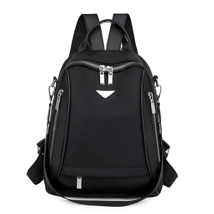 Luxury Designer Fashion School Backpacks High Quality Canvas Female Backpack for Girls Casual School Bags Simple Travel Bagpack