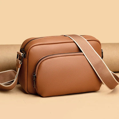 Luxury Designer Genuine Leather Handbags Purses Fashion Ladies Shoulder Crossbody Bags Casual Tote Bag Women 2023 Messenger Sac