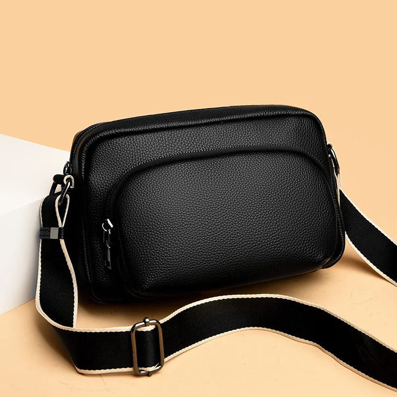Luxury Designer Genuine Leather Handbags Purses Fashion Ladies Shoulder Crossbody Bags Casual Tote Bag Women 2023 Messenger Sac