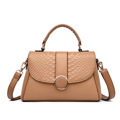 Luxury Designer Handbags Purses New High Quality Solid Color Leisure Shoulder Bags Pu Leather Crossbody Messenger Bags for Women