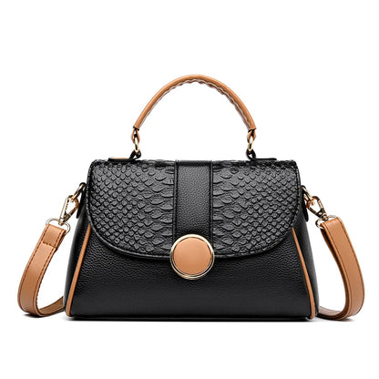 Luxury Designer Handbags Purses New High Quality Solid Color Leisure Shoulder Bags Pu Leather Crossbody Messenger Bags for Women