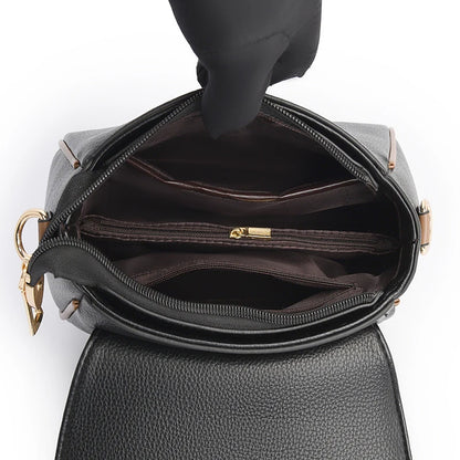 Luxury Designer Handbags Purses New High Quality Solid Color Leisure Shoulder Bags Pu Leather Crossbody Messenger Bags for Women