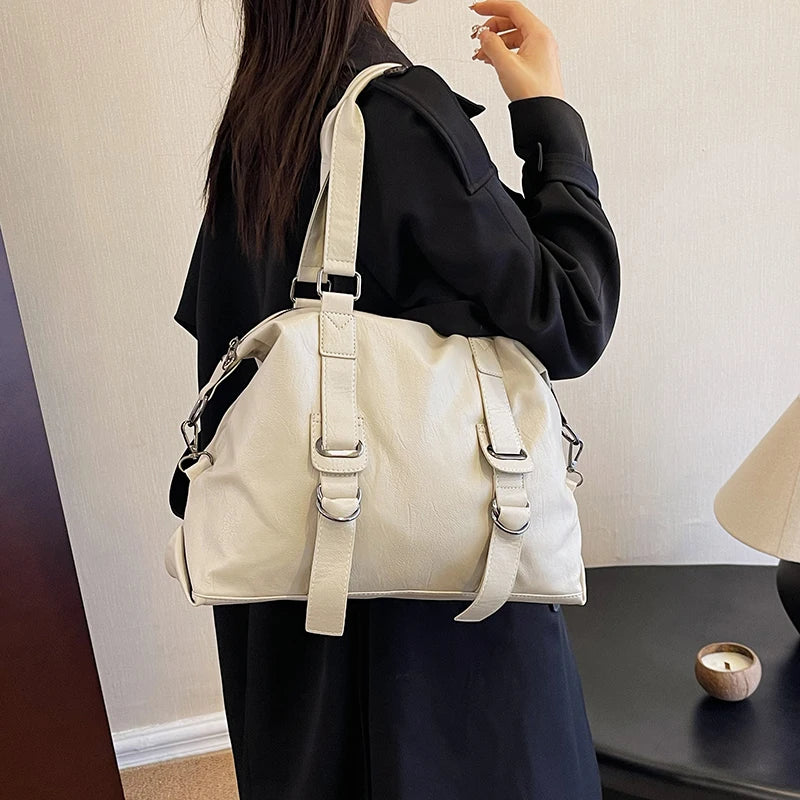 Luxury Designer Handbags Purses Women Fashion Solid color Crossbody Bags Pu Leather leisure Female Shoulder Messenger Bags sac
