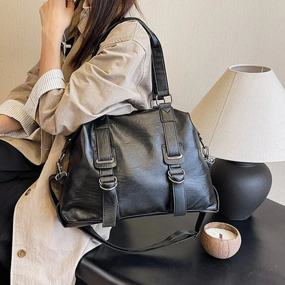 Luxury Designer Handbags Purses Women Fashion Solid color Crossbody Bags Pu Leather leisure Female Shoulder Messenger Bags sac