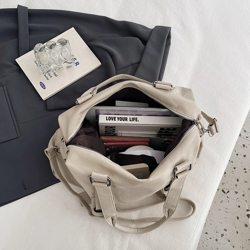Luxury Designer Handbags Purses Women Fashion Solid color Crossbody Bags Pu Leather leisure Female Shoulder Messenger Bags sac