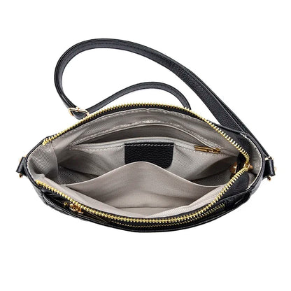 Luxury Designer Ladies Handbag High Quality Genuine Leather Shoulder Bag for Women 2023 Female Crossbody Bag Purses and Tote Sac