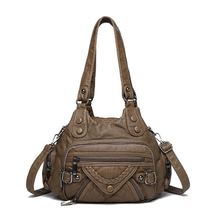 Luxury Designer Ladies Handbags High Quality Leather Women Shoulder Bags 2023 Female Crossbody Bag Purses and Messenger Tote Sac