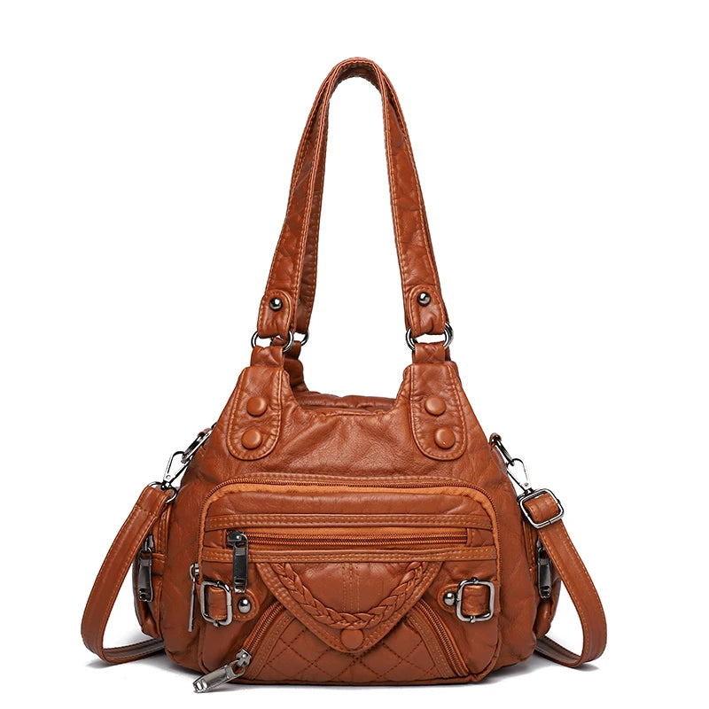 Luxury Designer Ladies Handbags High Quality Leather Women Shoulder Bags 2023 Female Crossbody Bag Purses and Messenger Tote Sac