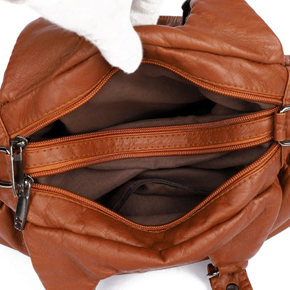 Luxury Designer Ladies Handbags High Quality Leather Women Shoulder Bags 2023 Female Crossbody Bag Purses and Messenger Tote Sac