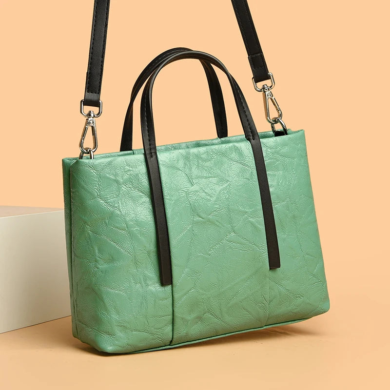 Luxury Designer Leather Shoulder Bags for Women 2023 Large Capacity High Quality Crossbody Bags Ladies Tote Bag Messenger Bags