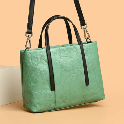 Luxury Designer Leather Shoulder Bags for Women 2023 Large Capacity High Quality Crossbody Bags Ladies Tote Bag Messenger Bags