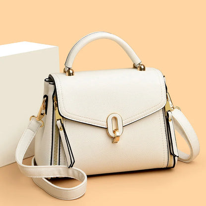 Luxury Designer Multi Layered Women's Handbag 2024 Trendy High Quality Soft Leather Messenger Bag Women's Shoulder Crossbody Bag