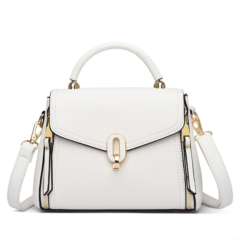 Luxury Designer Multi Layered Women's Handbag 2024 Trendy High Quality Soft Leather Messenger Bag Women's Shoulder Crossbody Bag