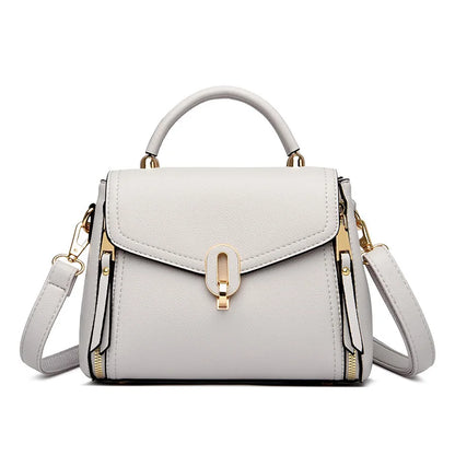 Luxury Designer Multi Layered Women's Handbag 2024 Trendy High Quality Soft Leather Messenger Bag Women's Shoulder Crossbody Bag