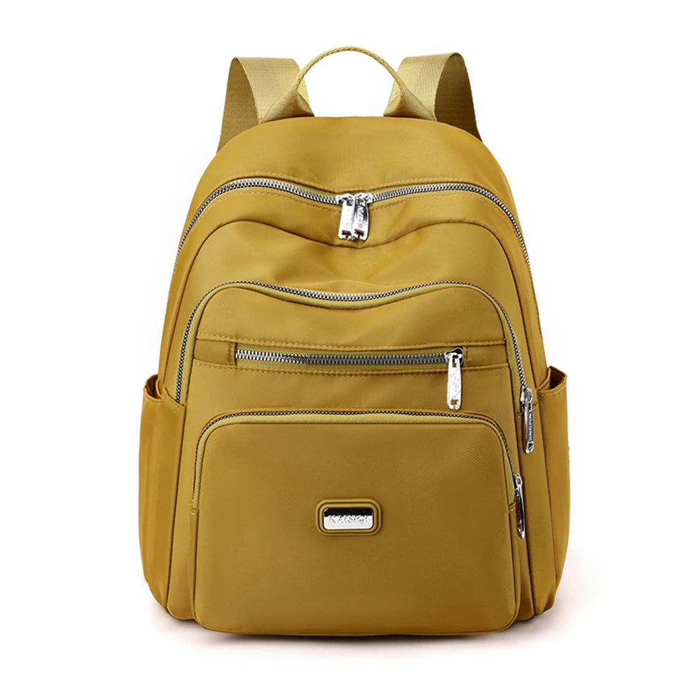 Luxury Designer Nylon Women Backpacks 2023 Fashion Classic Style School Bags for Girls New Travel High Capacity Bookbags Sac