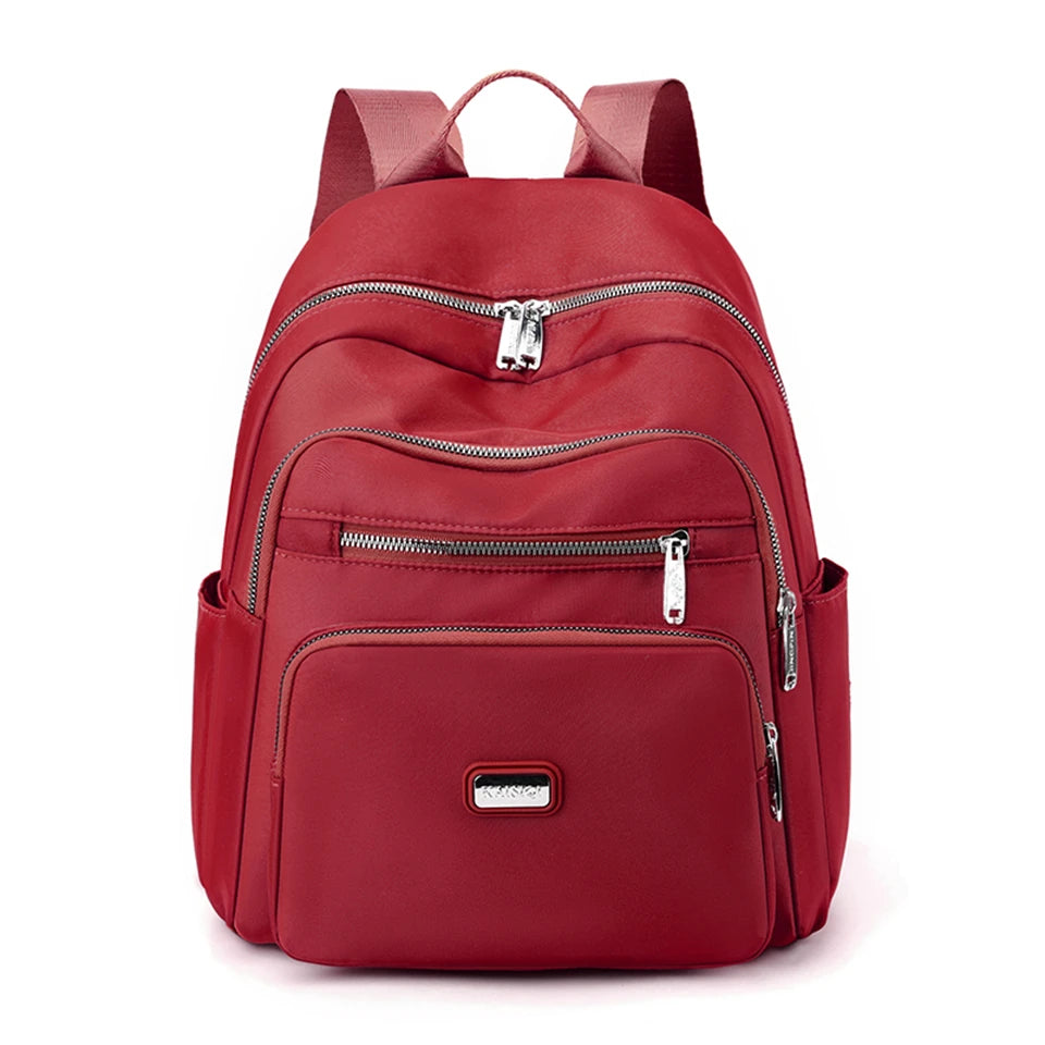 Luxury Designer Nylon Women Backpacks 2023 Fashion Classic Style School Bags for Girls New Travel High Capacity Bookbags Sac