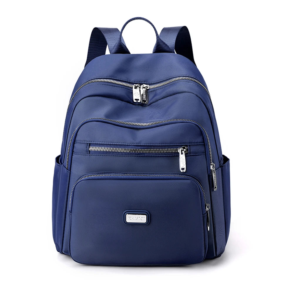 Luxury Designer Nylon Women Backpacks 2023 Fashion Classic Style School Bags for Girls New Travel High Capacity Bookbags Sac