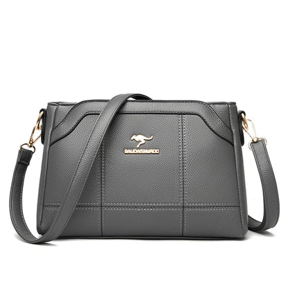 Luxury Designer Shoulder Crossbody Bags Women Purses and Hangbags Female Genuine Soft Leather Casual Messenger Bag Sac A Main