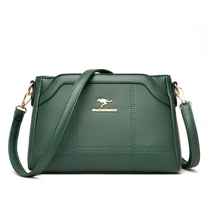 Luxury Designer Shoulder Crossbody Bags Women Purses and Hangbags Female Genuine Soft Leather Casual Messenger Bag Sac A Main