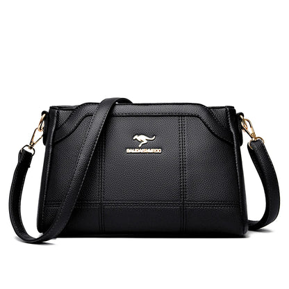 Luxury Designer Shoulder Crossbody Bags Women Purses and Hangbags Female Genuine Soft Leather Casual Messenger Bag Sac A Main
