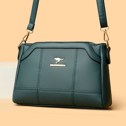 Luxury Designer Shoulder Crossbody Bags Women Purses and Hangbags Female Genuine Soft Leather Casual Messenger Bag Sac A Main