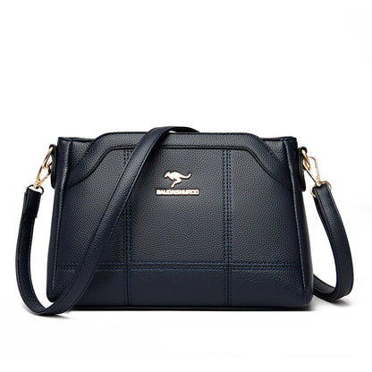 Luxury Designer Shoulder Crossbody Bags Women Purses and Hangbags Female Genuine Soft Leather Casual Messenger Bag Sac A Main