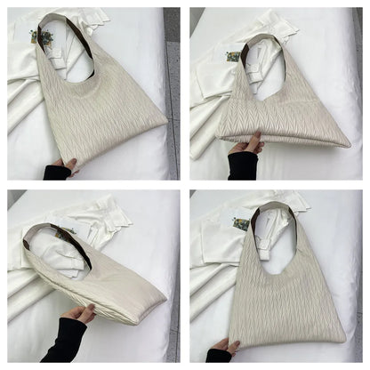Luxury Designer Soft PU Shopper Shoulder Crossbody Bags for Women 2023 Woman Branded Trending Handbags
