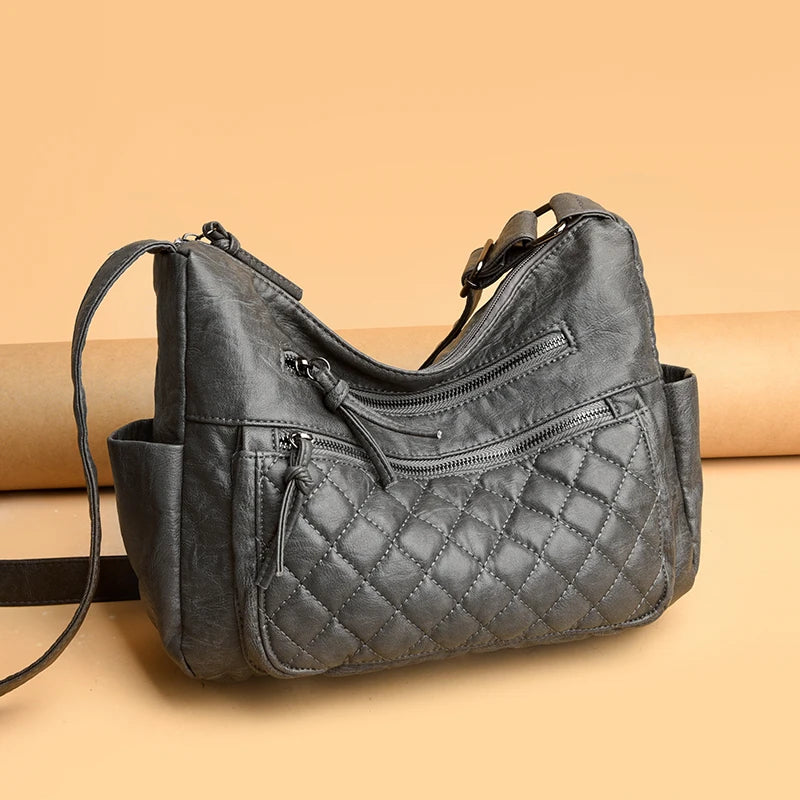 Luxury Designer Women Handbag Purses New Female Large Shoulder Crossbody Bag High Quality Soft Leather Ladies Messenger Tote Sac